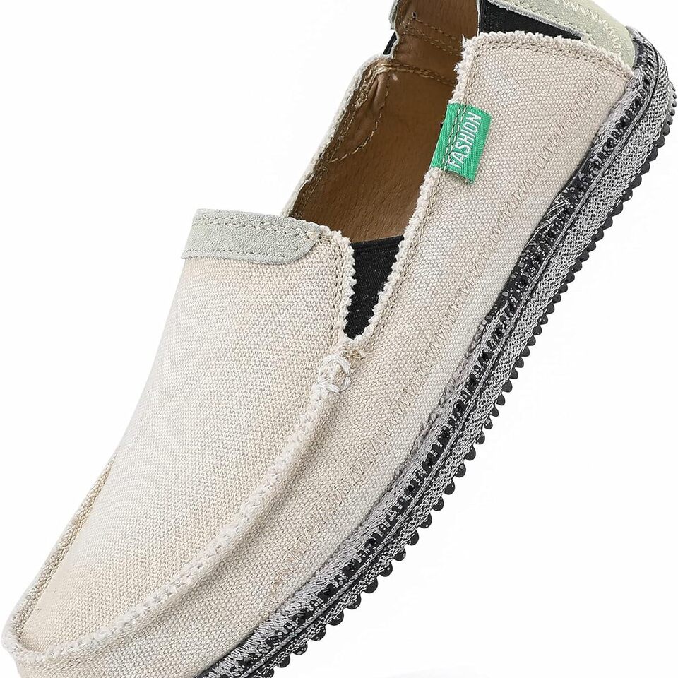 Giày vải nam cổ thấp phong cách retro, đế mềm tăng chiều cao, dây buộc — YH398 màu kaki, YH398 màu đen