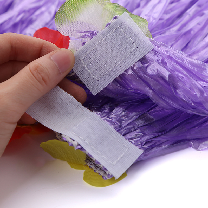 Fiesta transfronteriza danza falda de paja niños adultos vestido Hawaiano hasta traje de rendimiento de danza hula traje 30cm