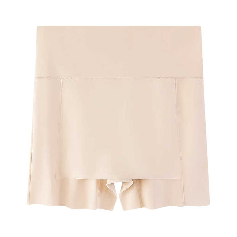 Filamento de hielo sin marcas cubiertas zona triangular pantalones de seguridad 2 - en - 1 verano delgado anti-luz partición de pantalones cortos