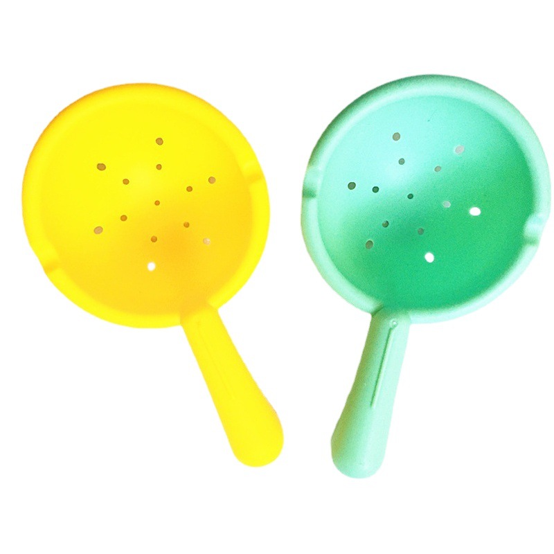 Thick plastic fishing tools fish fishing spoon Colander bathing water spoon beach toys hourglass sand Spoon 21G manufacturers