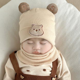 Baby Hat Autumn and Winter Newborn Baby Fetal Hat Cute Super Cute Men and Women Baby Autumn Wool Hat Newborn