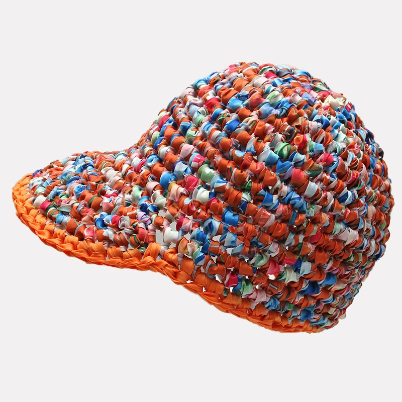 Woven summer retro baseball cap, 2023 collection