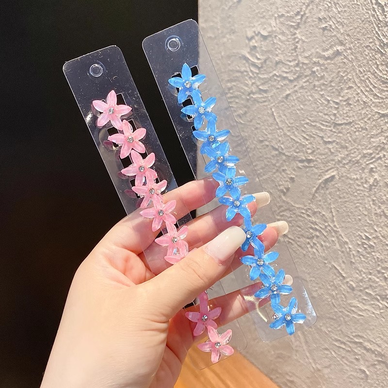 La hebilla trenzada del pelo de los niños no duele el pelo de las niñas de la horquilla rota mini