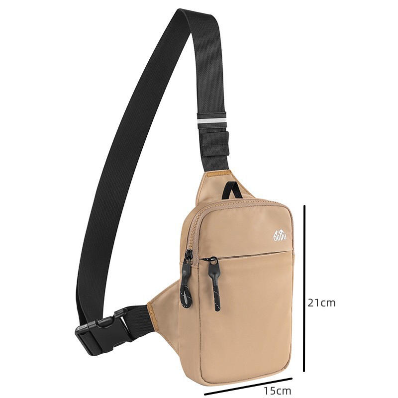 Bolso de mensajero transfronterizo del hombro de los nuevos hombres mini bolso impermeable del pecho del teléfono móvil bolso de la cintura de las mujeres del bolso de la aptitud de los deportes al aire libre