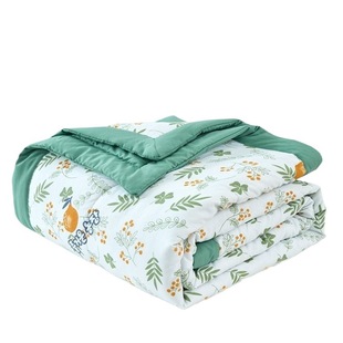 Nanjiren Class a 100% Cotton Summer Quilt Air-Conditioned Quilt Student Dormitory Summer Thin Quilt Machine Washable