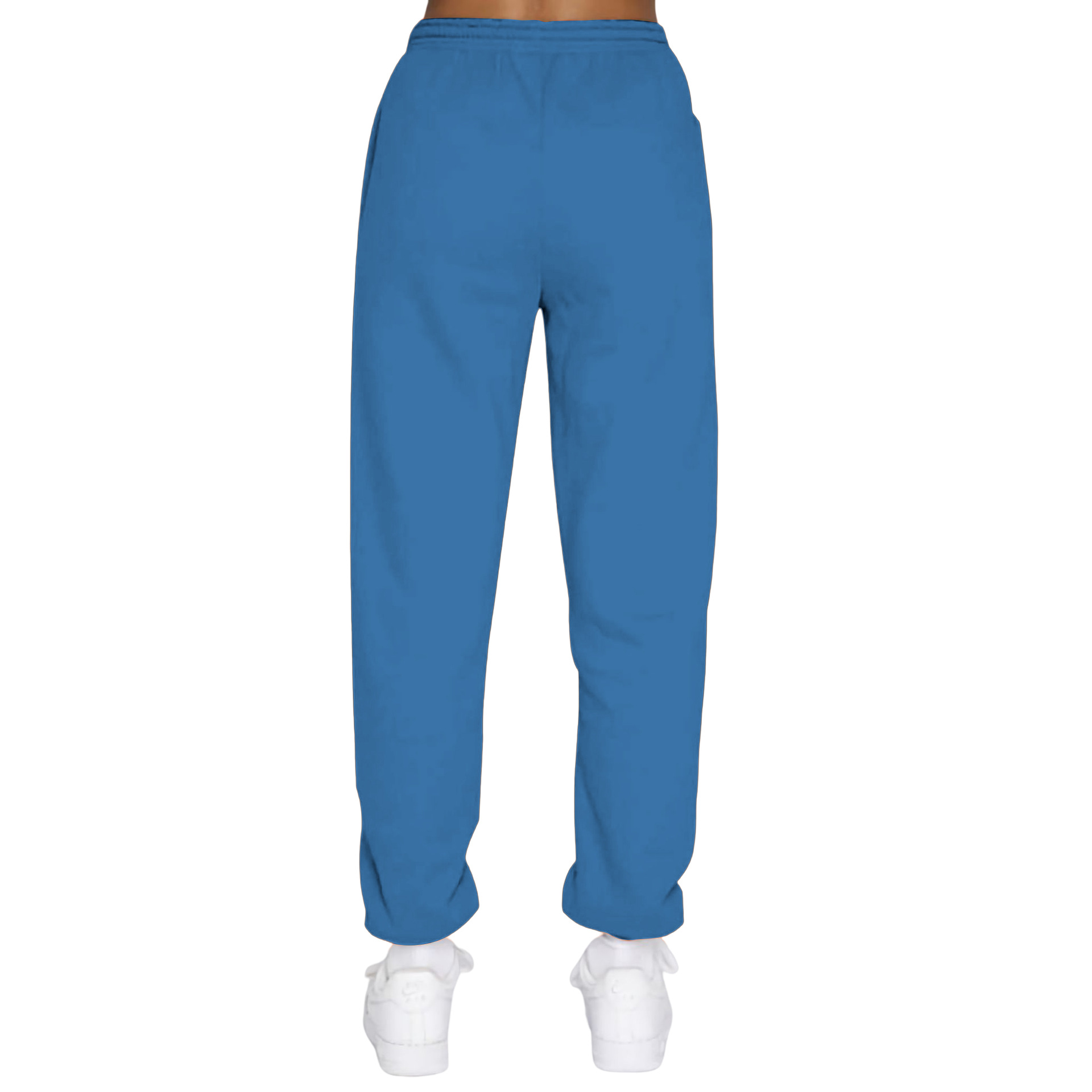 Women's Fashion Solid Color Cotton Polyester Zipper Patchwork Pants Sets display picture 33