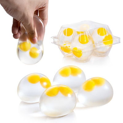 wholesale egg Extrusion transparent egg originality Tricky Le tweak decompression Funny Toys