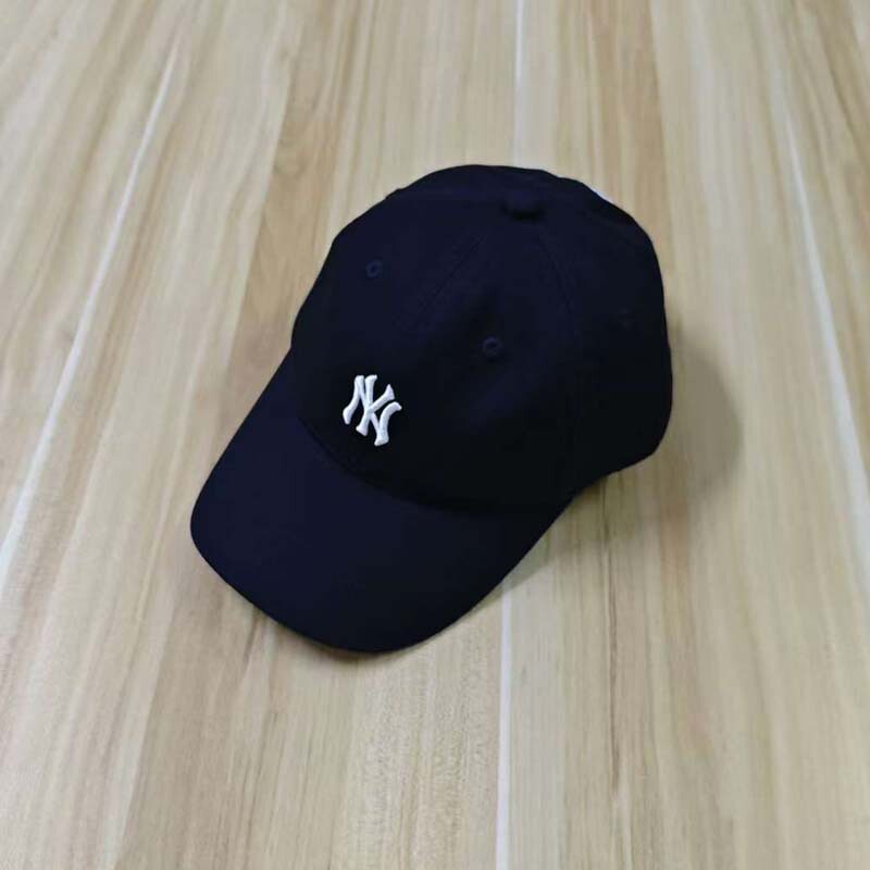 韩国MLB儿童帽子男女童NY洋基队潮鸭舌帽棒球帽LA字母绣花防晒|undefined