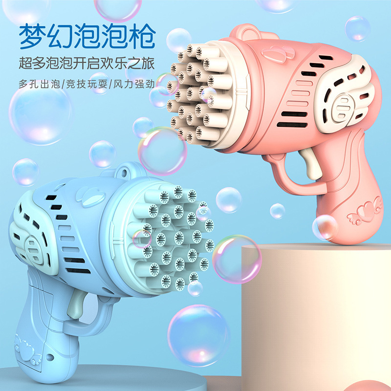 One Same Model Bubble Dolphin Bubble Machine with Music and Lights Electric Bubble Gun Children's Toy