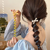 Cute hair rope with bow, advanced telephone, new collection