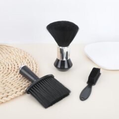 クロスボーダー新作楽器ブラシ、ヘアブラシ3本セット、ヒゲブラシ、ヘアサロン清掃専用理髪ツール卸売
