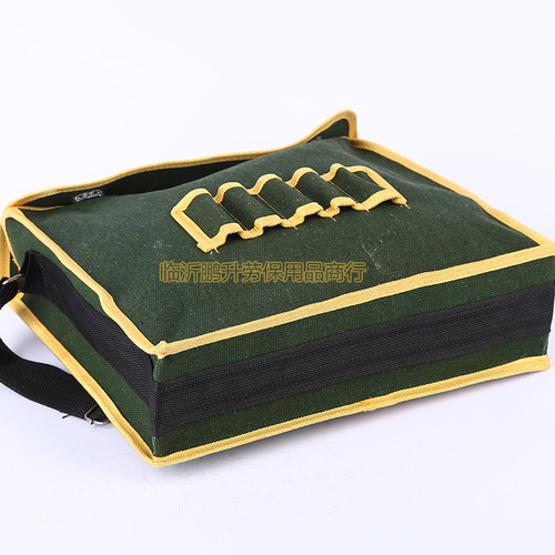 Multifunctional electrician's tool bag electrician's bag carpenter's waist bag men's canvas thickened and wear-resistant repair and installation site