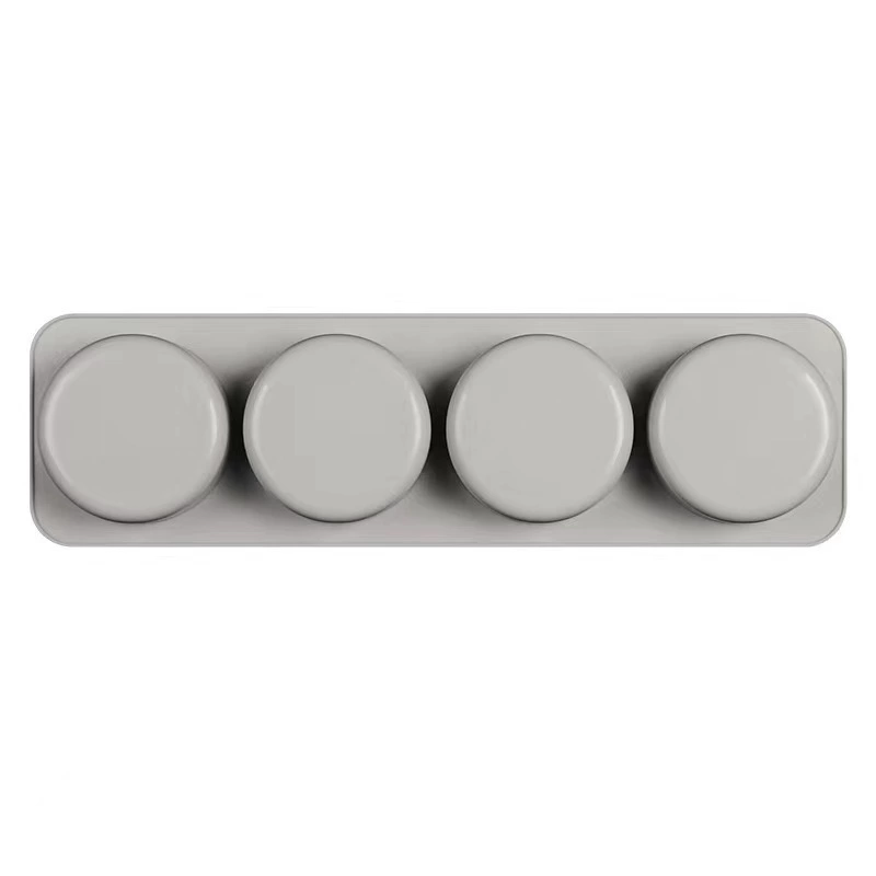 Round handmade soap, soap mold, mousse, square silicone mold
