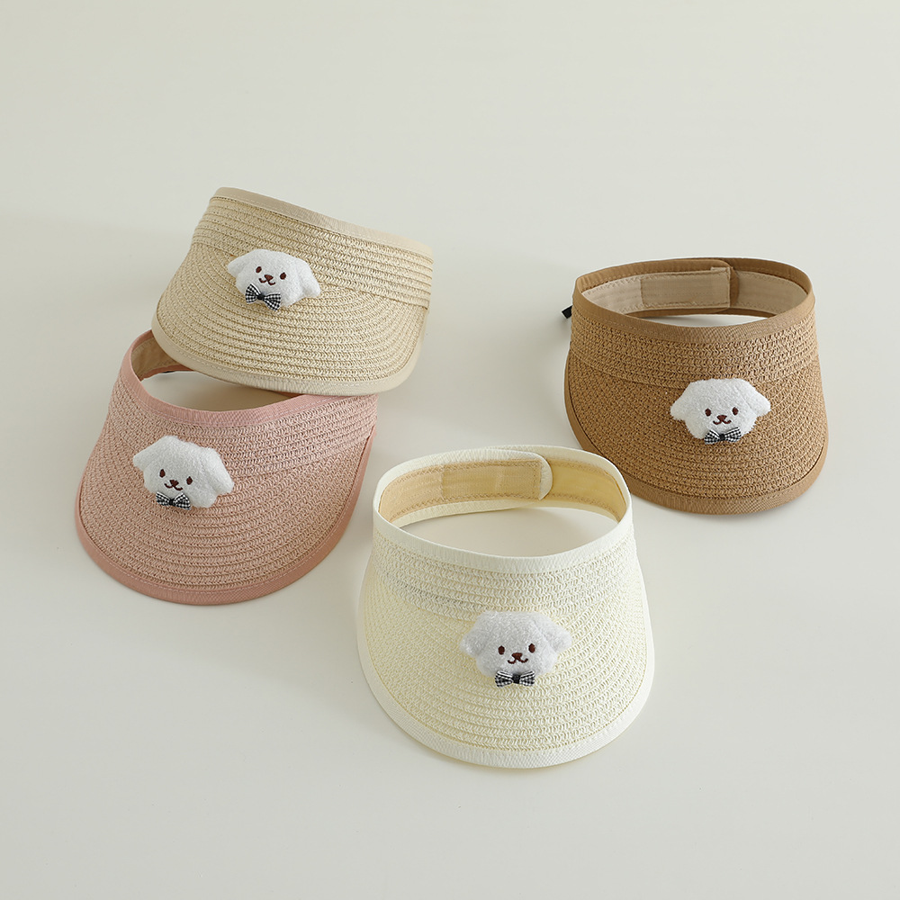Sombreros para bebés primavera y otoño sombrero vacío sombrero de verano lindo osos bebés sombreros de sol para niños y niñas sombreros de sol de verano
