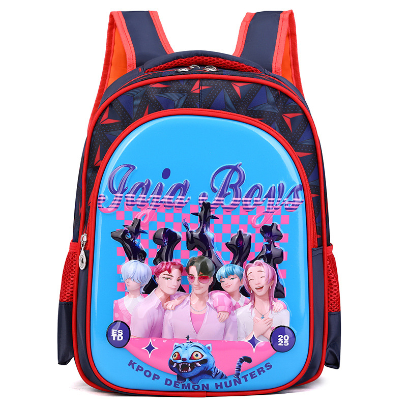 Nueva mochila infantil de dibujos animados jardín de infantes mochila de cáscara dura 3D animación estereoscópica mochila transpirable para niños y niñas estudiantes de primaria