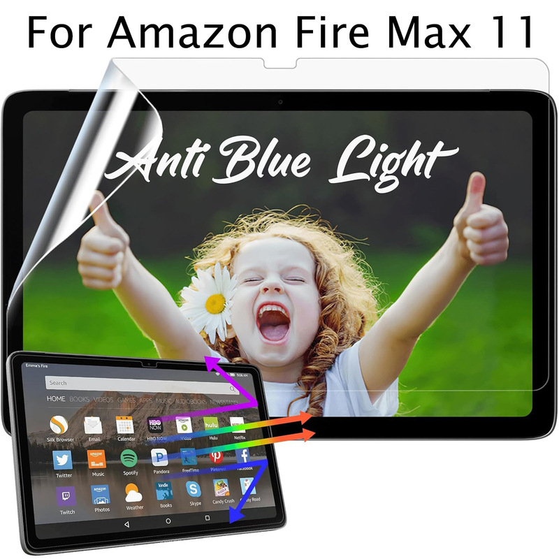 Amazon Fire Max 11 Anti-Blue Light Screen Protector 11inch Anti-Glare 13Th Generation Anti-Fingerprint Suitable for Use Amazon Fire Max 11 Anti-Blue Light Screen Protector 11inch Anti-Glare 13Th Generation Anti-Fingerprint Suitable for Use