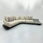 转角意式弧形客厅家具