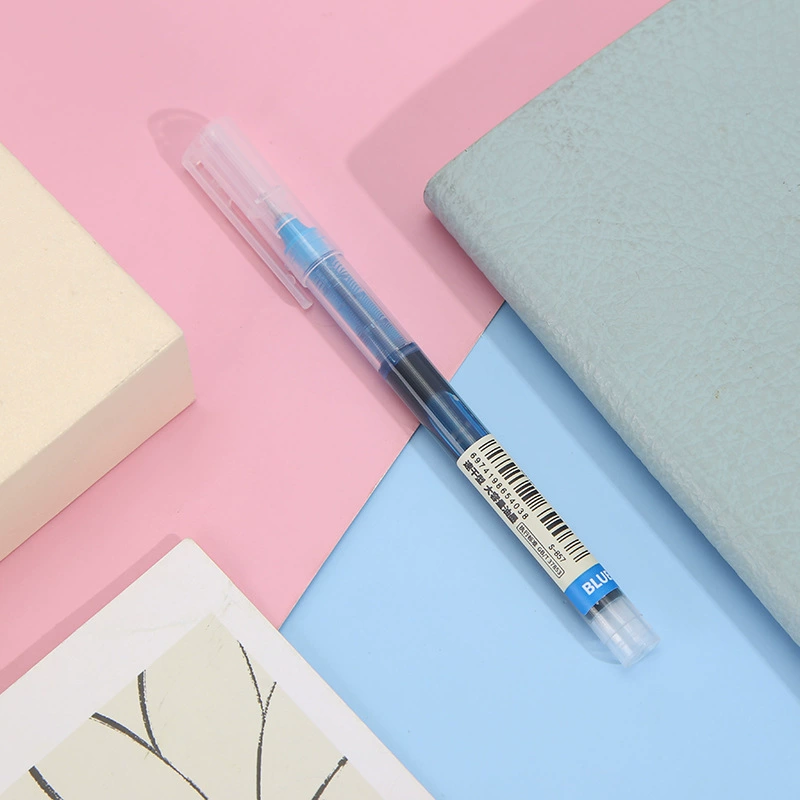 Rollerball quick dry capacious rollerball pen for elementary school students
