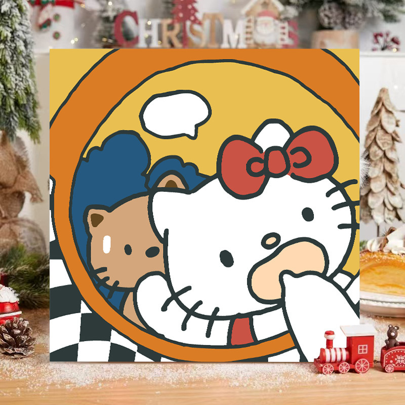 宮崎駿デジタル油絵DIY手描きぬりえ夏目友人帳ポニョ二次元アクリル画インスタ風|undefined