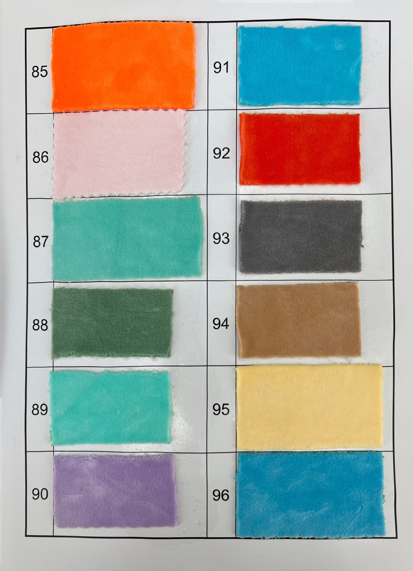 Spandex super suave 1.5 tela de peluche elástica corta muñeca almohada tela de peluche suave