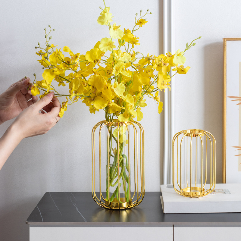 vasijas de vidrio contenedor hidropónico para el hogar de paquete suave decoración de mesa de comedor vasijas de vidrio hidropónicas flores secas vasijas
