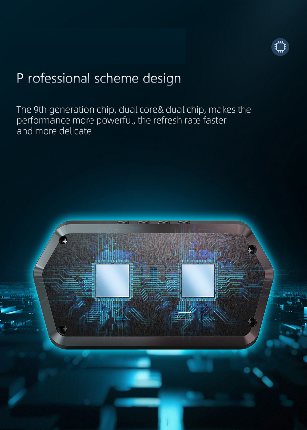 Cross-border HUD Head-Up Display OBD+GPS Car LCD Speedometer RPM Fuel Consumption Water Temperature Multi-Function Dashboard