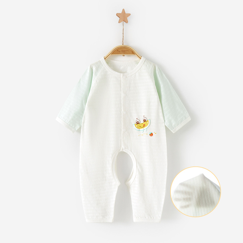 Mono de bebé para primavera y verano, de manga larga, fino, para aire acondicionado, ropa para recién nacidos, ropa de verano para niños pequeños, mono para bebés, niños y niñas. image 12