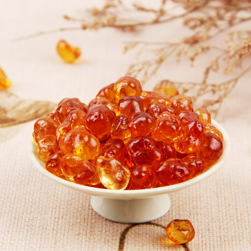 New batch of peach gum for wholesale—machine-ground, water-washed, pearl-grade peach gum, edible peach gum with silky strands, combined with snow fungus and soapberry seeds—manufacturer direct