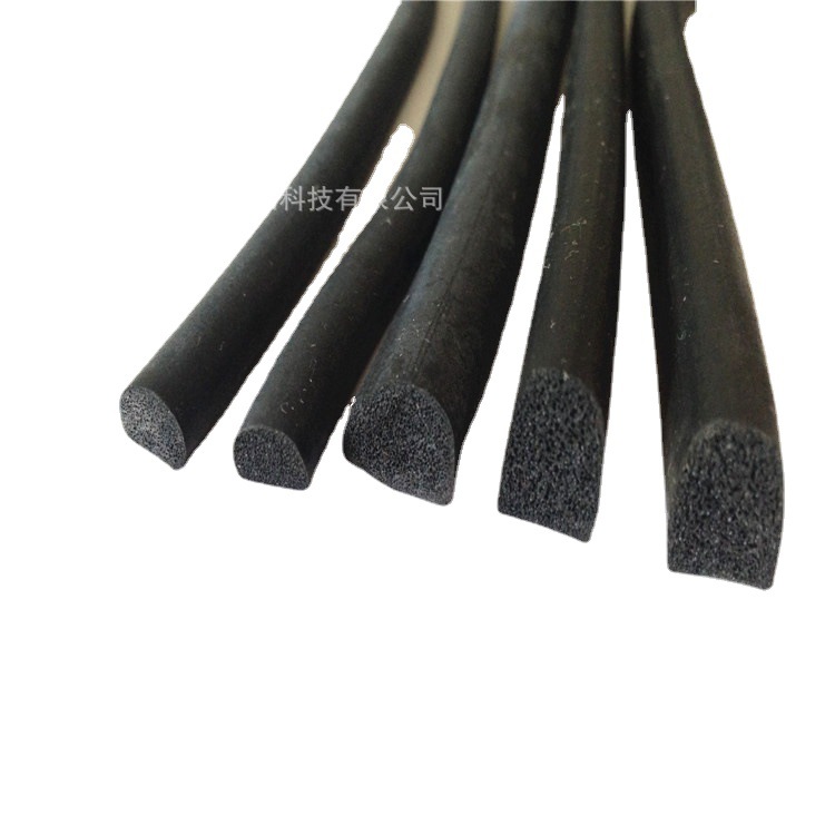 现货供应3mm4mm5mm6mm圆形发泡条 橡胶发泡条