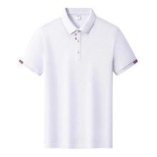 夏季新款POLO衫男短袖男女款工作服翻领T恤广告衫印花绣字刺绣