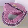 Gold Diamond Velvet Suit Charming Purple