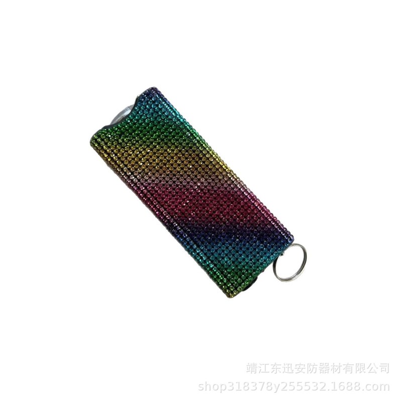 Amazon クロスボーダー新しい手作りダイヤモンド女性の自己防衛多機能懐中電灯キーホルダー卸売戦術的な懐中電灯|undefined