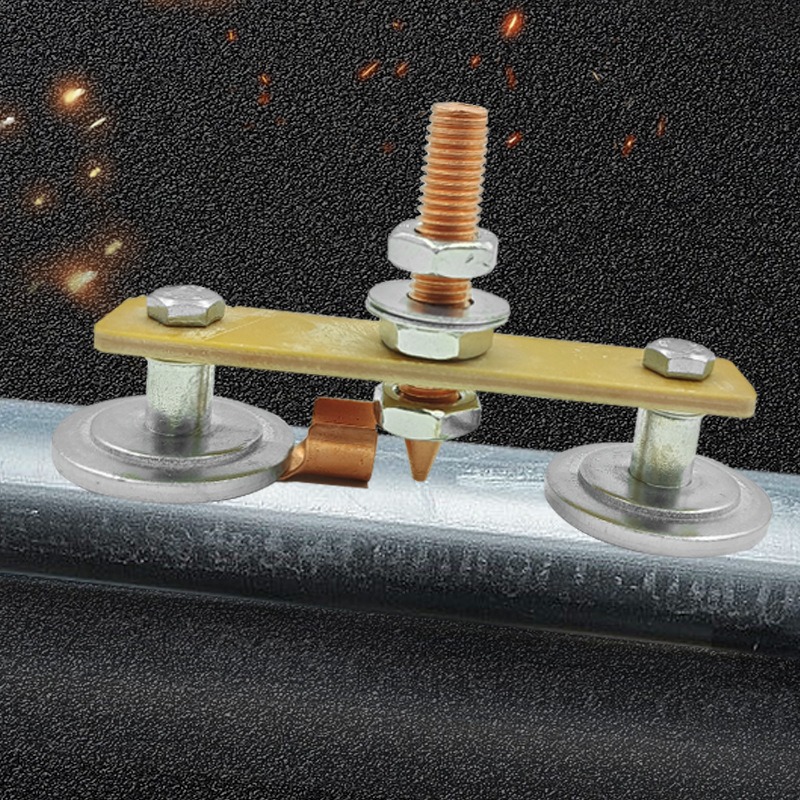 钣金修复机地线夹铜电焊神器介子机汽车整形机搭铁线强磁搭铁神器