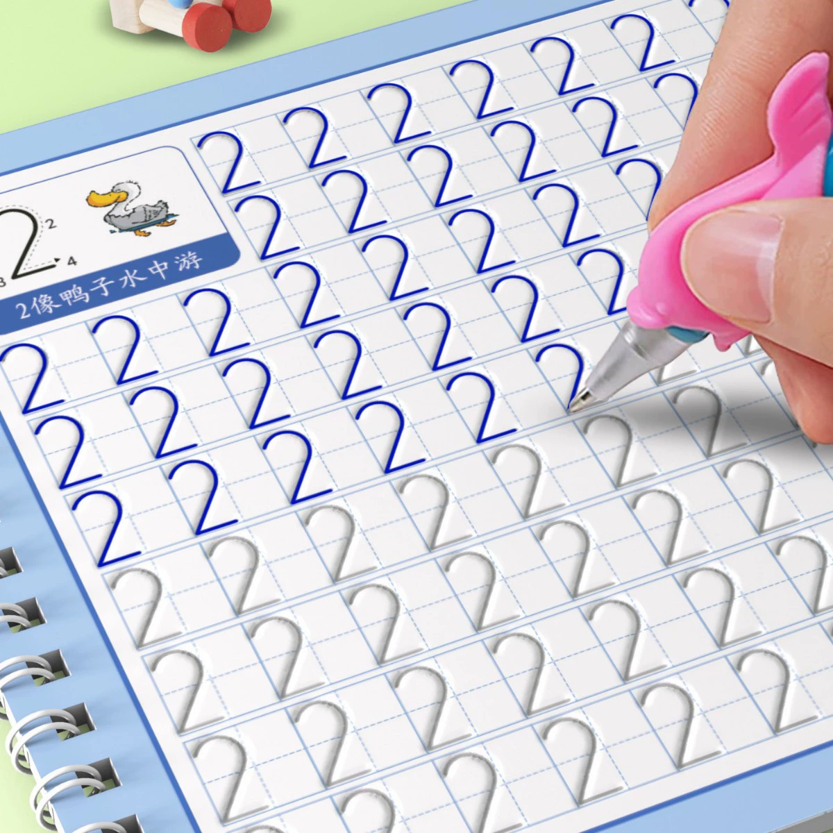 Тетрадь для рисования Groove для детей, простая тетрадь для практики рисования, книга для детского сада, развивающая книга с картинками, тренировка контроля ручки, волшебная тетрадь