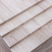 工厂直供指接双面无结巴泰国实木板AA级家具级实木板木质拼板