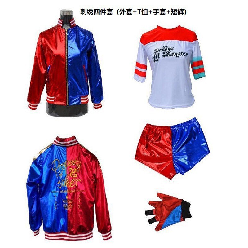 现货自杀小队小丑女哈莉奎茵 suicide squad儿童万圣节童cos服装|undefined