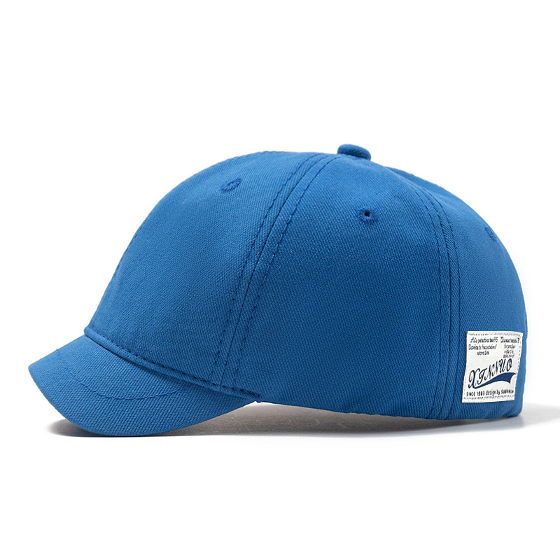 Kurze Krempe Baumwolle Baseball mütze Männer Frauen Papa Hut verstellbare Trucker-Stil Low Profile Vintage Street Caps – Detail 8
