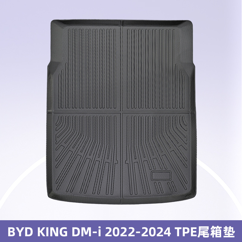 Para BYD KING dm-i 2022-2024 TPE Foot Pad 3D All Weather Backpack Pad