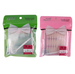 Eye Patch Box 72 Pcs Invisible Natural Beauty Eye Patches Fiber Strips Beginner's Beauty Eye Patch Fairy Patch Wholesale