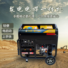 双缸柴油190A230A250A发电电焊机一体机两用 TO250A大泽动力
