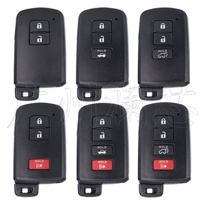 Toyota Land Cruiser Camry Rav4 Rongfong Asian Dragon 2/3/4 düyməli avtomobil açarı korpusu
