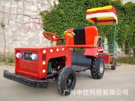 Tractor metal deposit