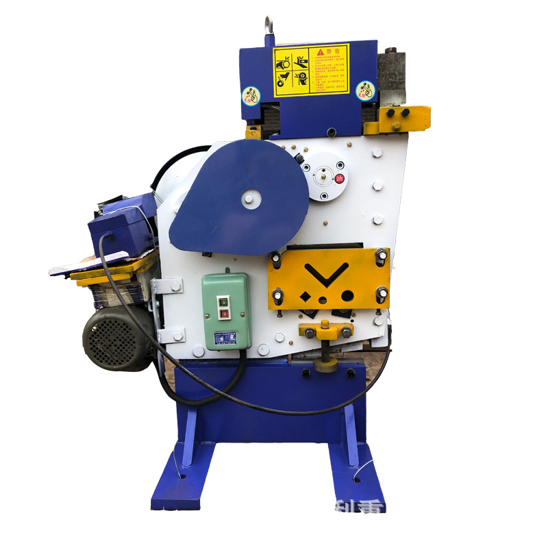 多功能冲孔剪切一体机液压角铁槽钢扁钢剪切下料冲孔机联合冲剪机