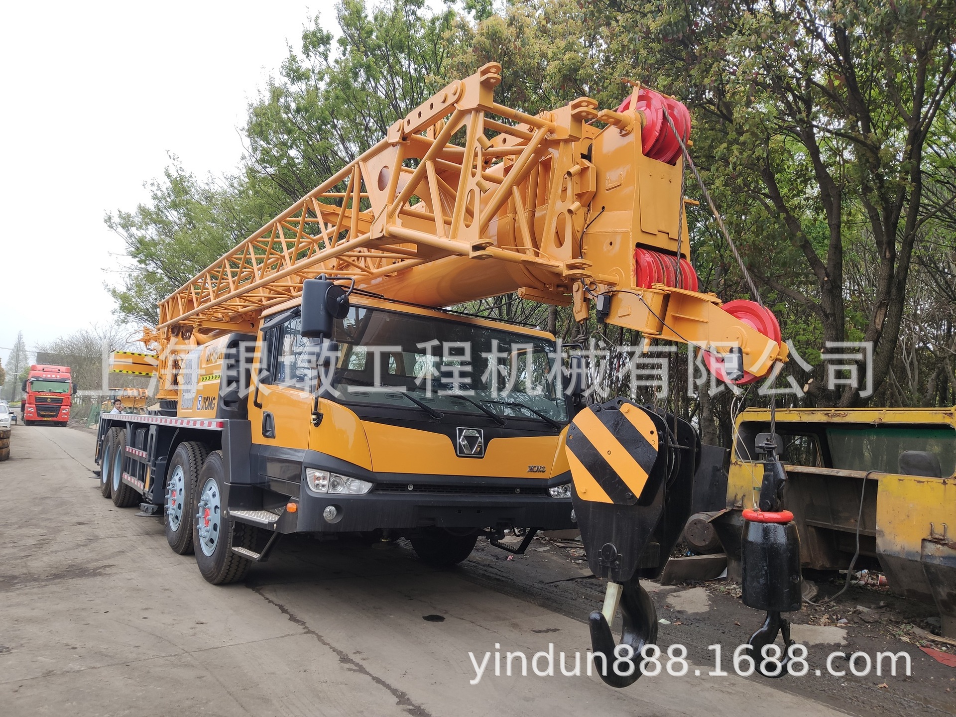 二手徐工50吨 70吨 起重机出口QY55K  QY70K-II吊车