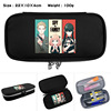 Family cartoon pencil case, capacious organizer bag