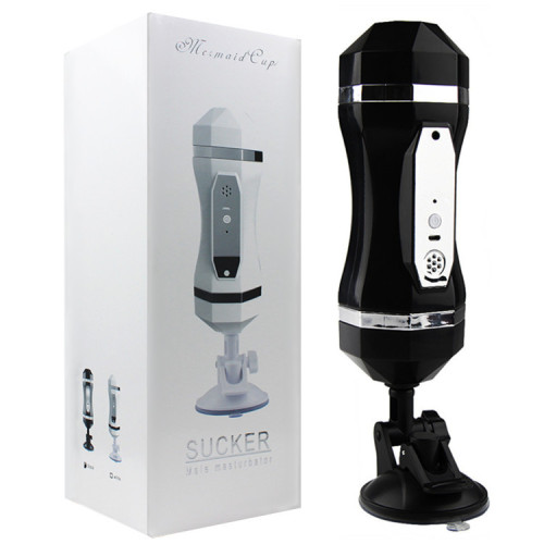 Biyi Cup Hands-free Aircraft Cup Intelligent Fully Automatic Electric Opening Men's Double-Acupoint Masturbation Men's Masturbation Device for Adults