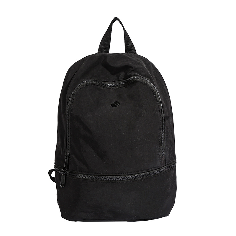 2025 nueva mochila para niños, color sólido simple, mochila de gran capacidad para niños y niñas