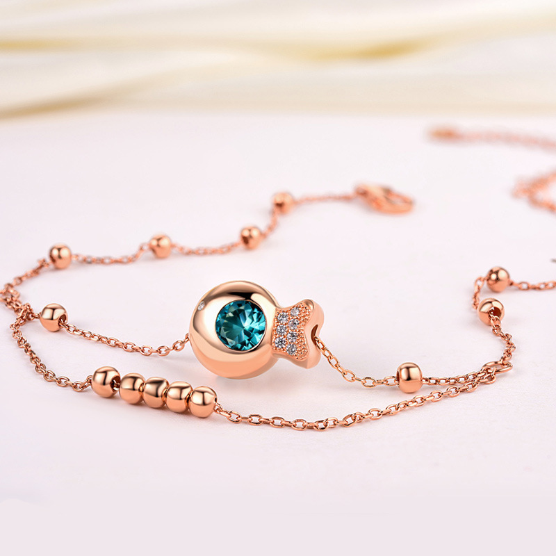 Clownfish 925 tobillera de plata esterlina para las mujeres ins nicho diseño cadena de pie de alto grado 2023 nueva tobillera cadena desnuda