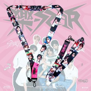 Stray Kids new album <Le-Star> Sneeper Li Longfu Huang Yichen's mobile phone rope ornaments around