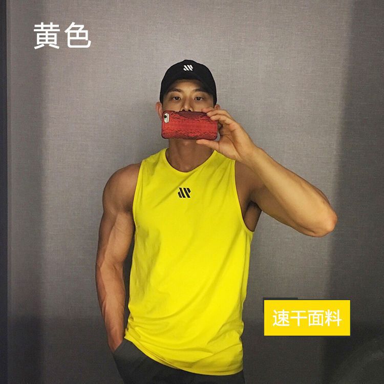 Socios de verano sin mangas chaleco de secado rápido hombre entrenamiento transpirable mostrando camisetas deportivas musculares comercio exterior al por mayor